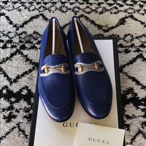 Brand New | Gucci Jordaan  Leather Loafers